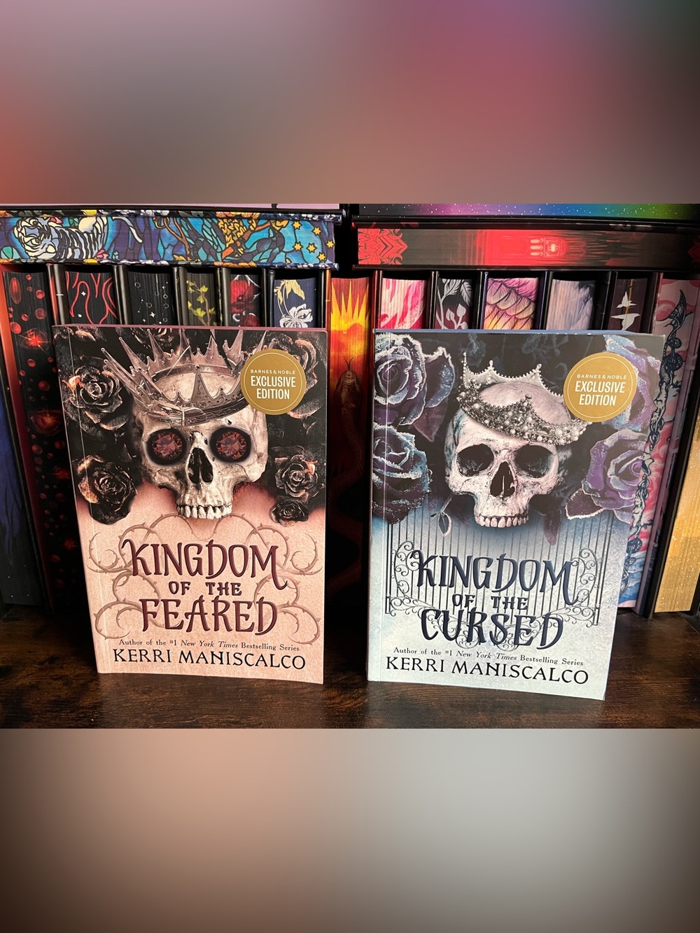 Kingdom of The Feared & Kingdom of The Cursed B&N Exclusive by Kerri Maniscalco